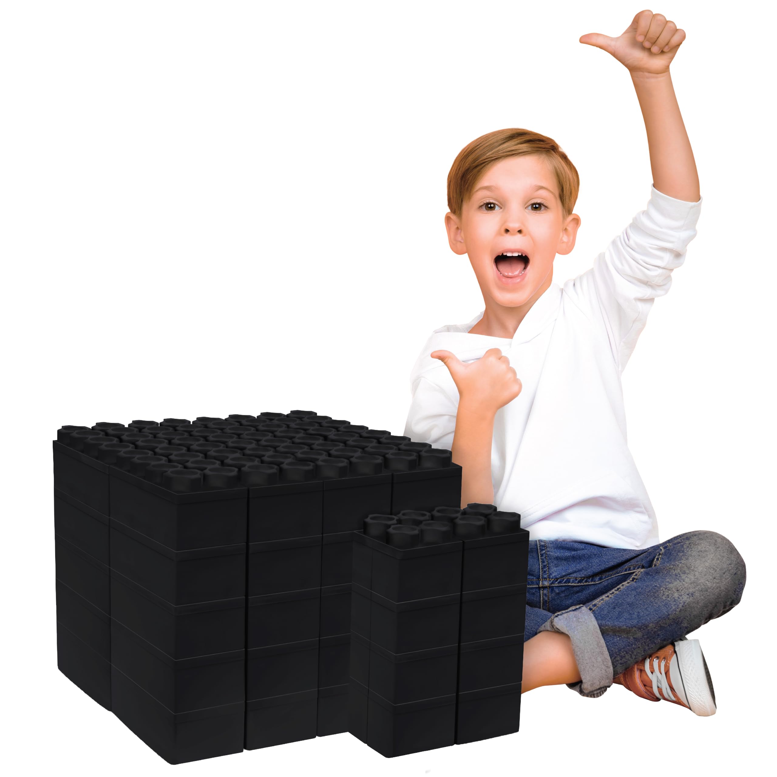 Amazon.com: Big Blocks for Kids Ages 4-8 — Indoor & Outdoor Blocks